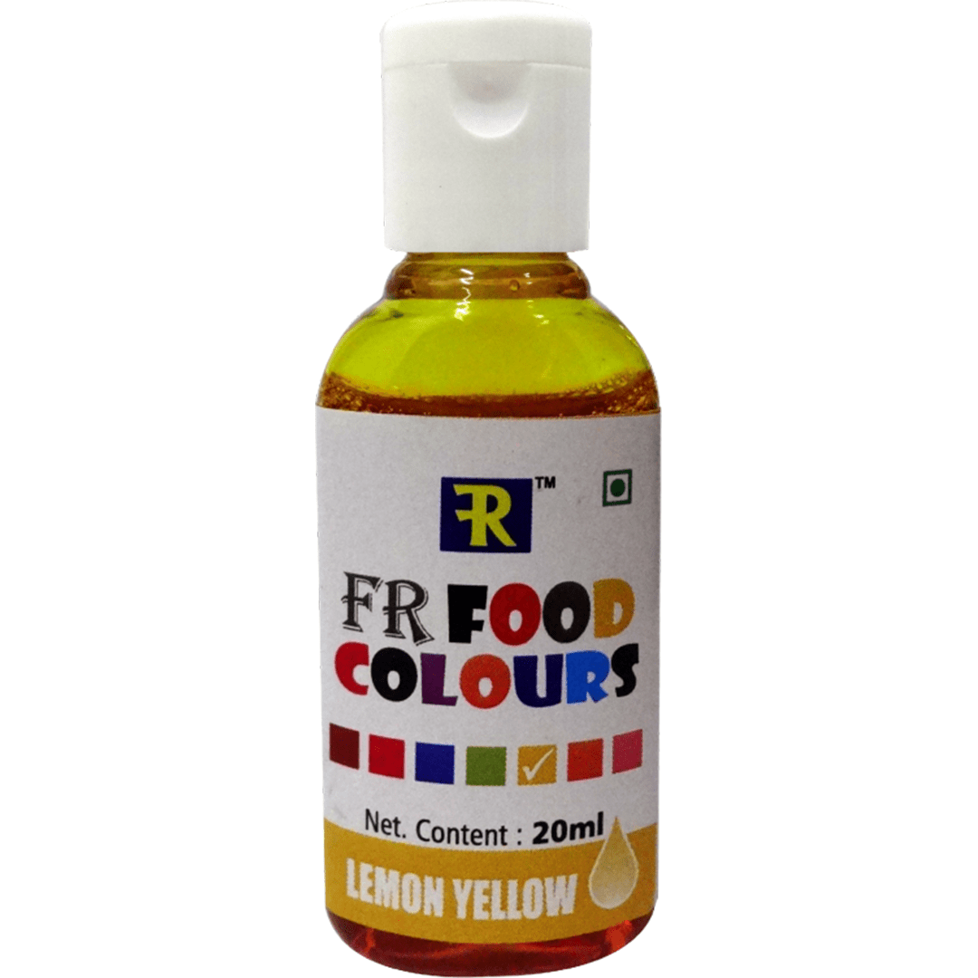 FR Food Colors lemon yellow