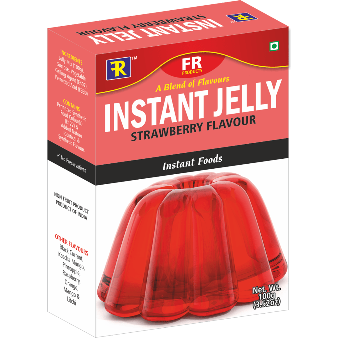 Instant Jelly Strawberry Flavour