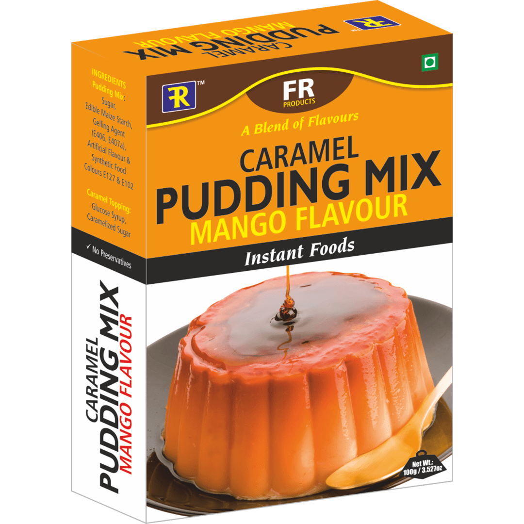 Caramel Pudding Mix mango flavor