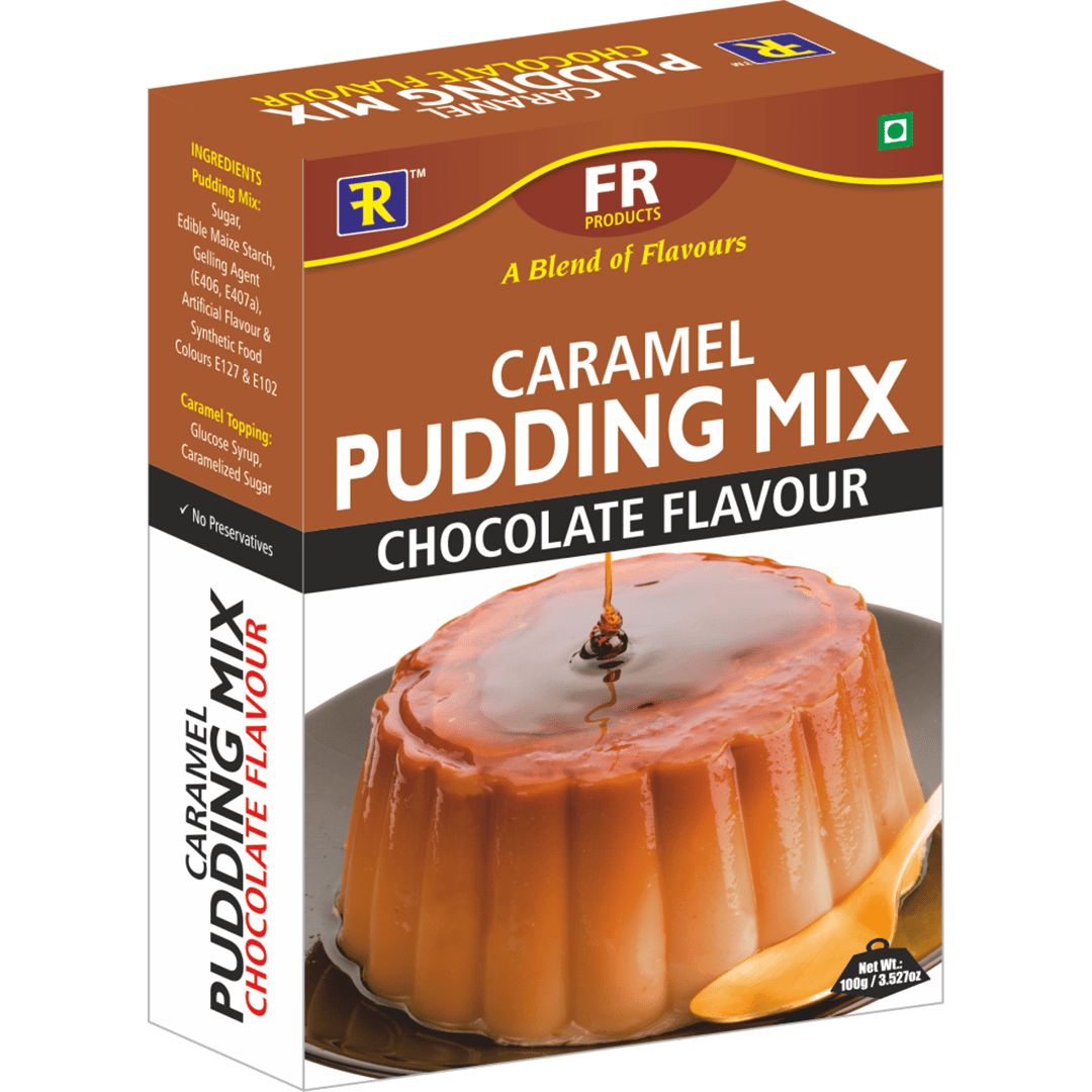 Caramel Pudding Mix chocolate flavor